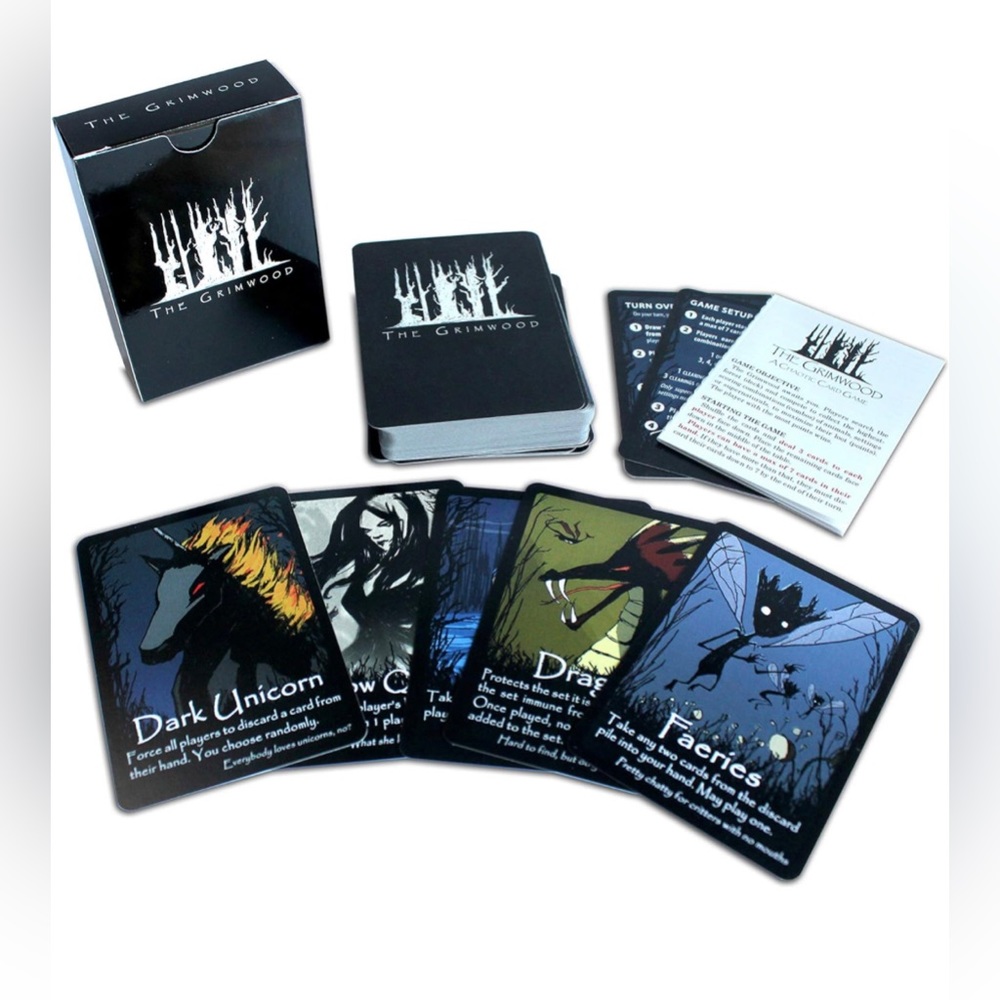 Adventure On Games The Grimwood: A Slightly Strategic, Highly Chaotic Card Game